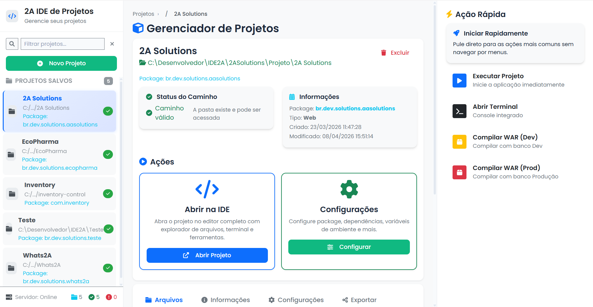 DevForms Dashboard